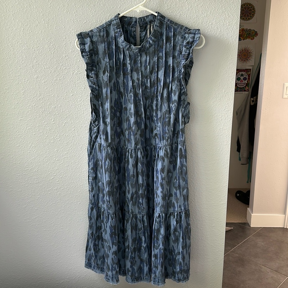 Anthropologie Jenee Tiered Tunic Dress- Medium